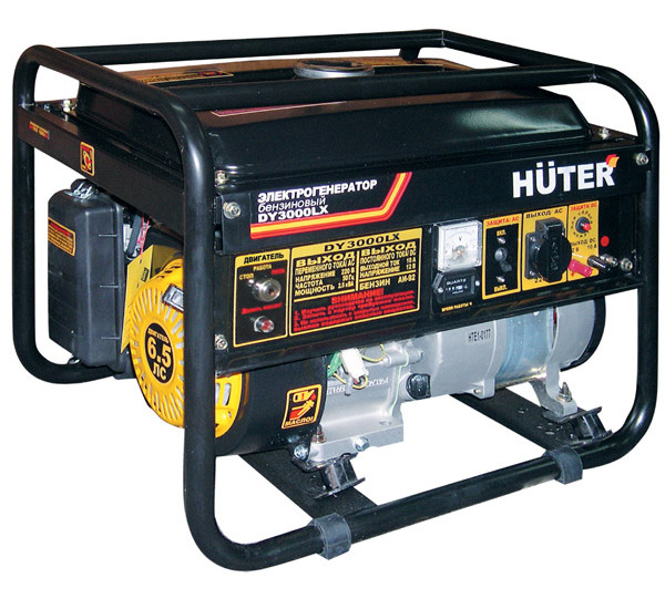 Бензиновый генератор Huter DY3000LX