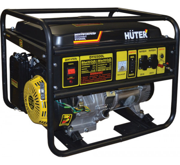 Бензиновый генератор Huter DY6500L